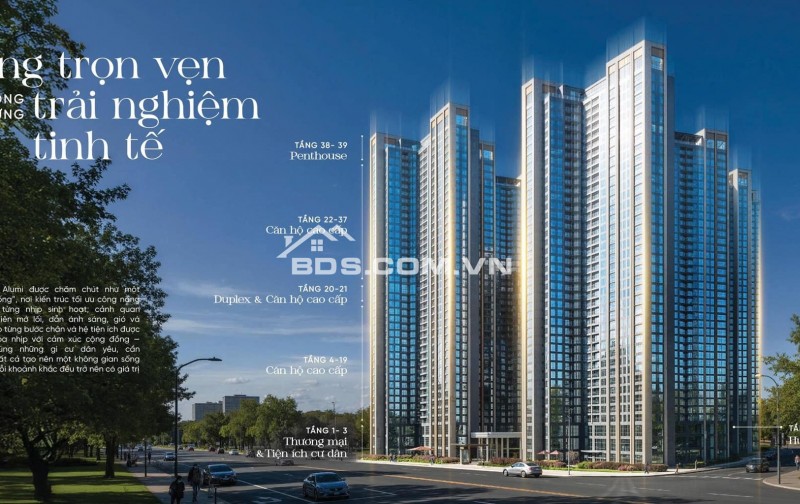 Dự án chung cư khoáng nóng cao cấp Alumi Premium 4